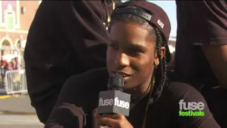 A$AP Rocky Rates Other Rappers - Bamboozle Festival 2012