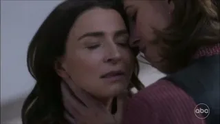 Amelia and Kai kiss | Grey's anatomy season 18x8 | scene 7