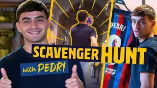 ⏱️🏃🏻‍♂️ PEDRI TAKES ON THE BARÇA STORE CHALLENGE