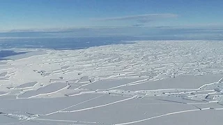 Vast iceberg poised to break off from Antarctic shelf