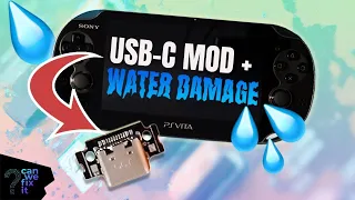 Can You Fix A Water Damaged PS Vita With A USB-C Mod?