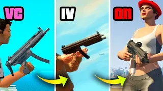 MP5 in GTA Games (Evolution)