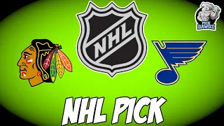 Chicago Blackhawks vs St. Louis Blues 3/30/23 NHL Free Pick Free NHL Betting Tips