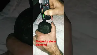 black diamond carbonado(meteorite stone)
