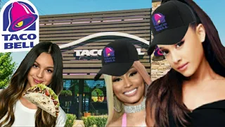 celebrities at taco bell ( inspired by @VanityLessons, @moonlightedits and @marvelntuk)