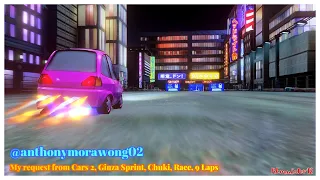 Cars 2 The Video Game | Chuki - Race Mode | Ginza Sprint 9 Laps