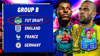 I Put My FUT DRAFT into the *FIFA WORLD CUP* ... (WILL IT COME HOME?🏆)