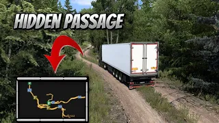 Hidden Road in Austria ETS2 1.50 | Austria secret passage | forest route