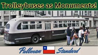 Trolleybuses of Valparaiso, Chile: Pullmans are National Monuments!