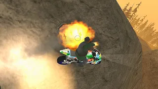 Big Smoke ate too much number 9s (crazy stunt)