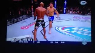 Anderson silva Chris Weidman 1 silva gets knocked out