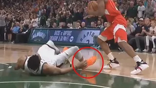 Giannis Antetokounmpo Gets Injured! (Painful injury) Bucks have no chance!