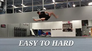 J-step Gainer and Cork Variations