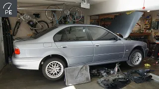 Project E39 | Ep.5 | Stripping it down to Service Position in 7 minutes