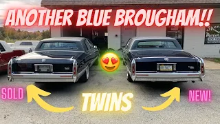 Double Brougham Vision! I bought another 1992 Cadillac Brougham D’Elegance days after selling the 91