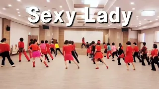 Sexy Lady Line Dance / 섹시 레이디라인댄스 / High Beginner / #세교동주민자치센터 / 1분기 수업영상😍👍