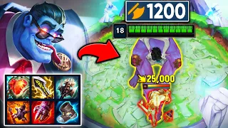 WTF? I GOT 1200 ATTACK DAMAGE ON DR. MUNDO... (RIOT HOW IS THIS POSSIBLE?)