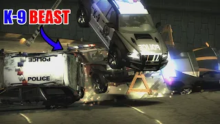 Running from cops... in a RHINO?! | NFS Most Wanted 2005