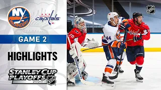 NHL Highlights | First Round, Gm2: Islanders @ Capitals - Aug. 14, 2020