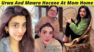 Actress Urwa Hocane And Mawra Hocane Spend Quality Time With Their Mom | Urwa And Mawra | Zaib Com