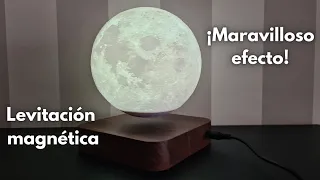 🌔​ Lámpara de Luna Flotante | EFECTOS IMPRESIONANTES