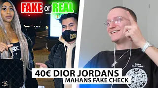 Justin reagiert auf Mahan's Fake Klamotten Test.. | Reaktion