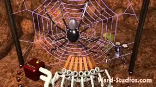 Steampunk Spider Band performs Electrorachnid Soda Pop - Animusic style Animated Music Video