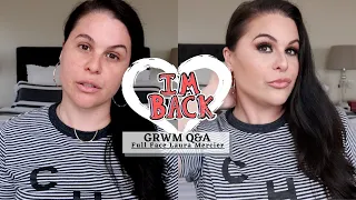 I'M BACK GRWM Q&A * Full Face Laura Mercier* | Jerusha Couture