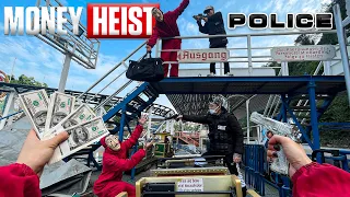 MONEY HEIST vs POLICE in REAL LIFE ll THE CHASE ll (Epic Parkour Pov Chase)