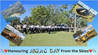 ✈️❤️Honouring ANZAC Day from the Skies❤️✈️