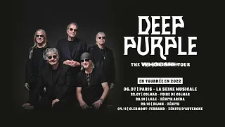 Deep Purple - The Whoosh! Tour - tournée France 2022