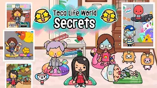 Toca Life World Secrets 😱 Part 1 | Toca Boca Secrets | NecoLawPie