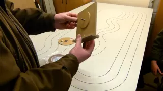 Make your own HO routed copper tape slot car track