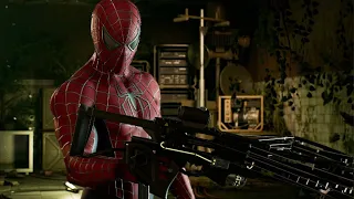 Imagine Spider-Man having a gun