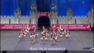 Texas Tech Pom Routine UDA Nationals 2024