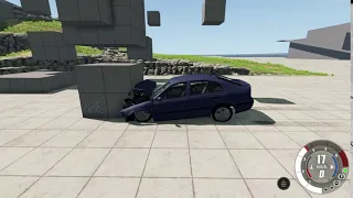 BeamNG drive  Skoda Octavia crash