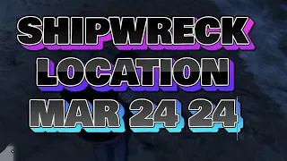 Shipwreck Location Today March 24 2024 GTA Online | GTA online daily shipwreck  location