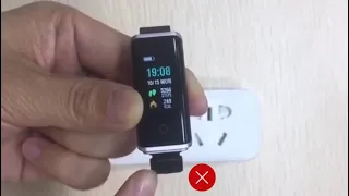 MevoFit Fitness Bands Charging Guide. How to charge your Mevofit Device.