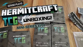 HERMITCRAFT TCG - Unboxing Mini-Series #SenseiPlays