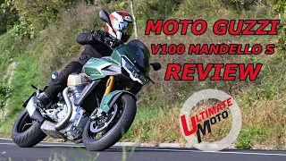 2023 Moto Guzzi V100 Mandello S First Ride Review | Ultimate Motorcycling