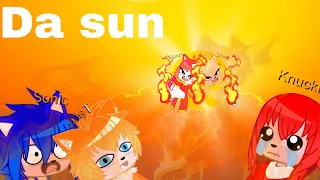 The sun | Sonic | Gacha Club skit | The mokey show