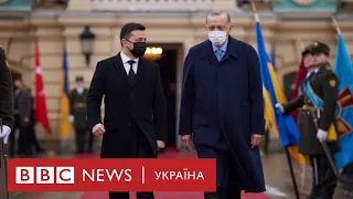 "Слава Україні!" і Байрактари – Ердоган у Києві