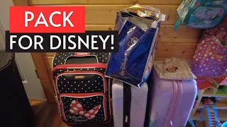 Packing for Disney 2024 Part 1 | Split Stay
