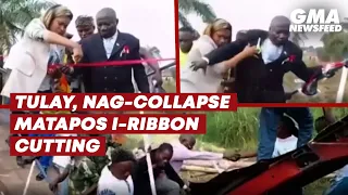 Bridge sa Congo, nag-collapse matapos i-ribbon cutting | GMA News Feed