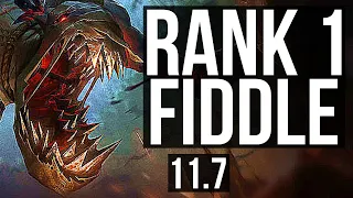 FIDDLESTICKS vs ZAC (JUNGLE) | Rank 1 Fiddle, 72% winrate, 11/3/13, Godlike | TR Grandmaster | v11.7