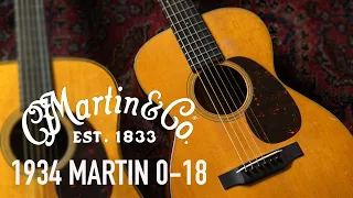 1934 Martin 0-18 at The Music Emporium