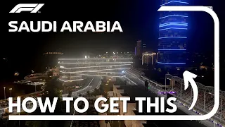 How To Get Out Of The Playable Area At Jeddah | F1 2021 Glitch