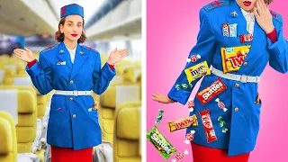 Як пронести солодощі в літак / Смішні трюки з їжею