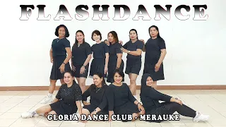FLASHDANCE // LINE DANCE // Choreo BANGKIT DANCE // GDC MERAUKE PAPUA SELATAN
