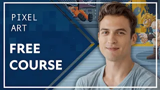 Free Pixel Art Course for Beginners (Digital Illustration Tutorial)